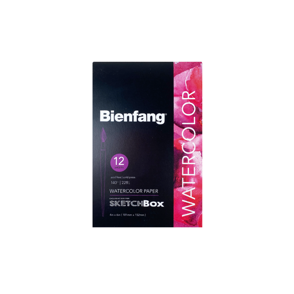 Bienfang Watercolor Paper 4x6 12 sheet 140lb ShopSketchBox