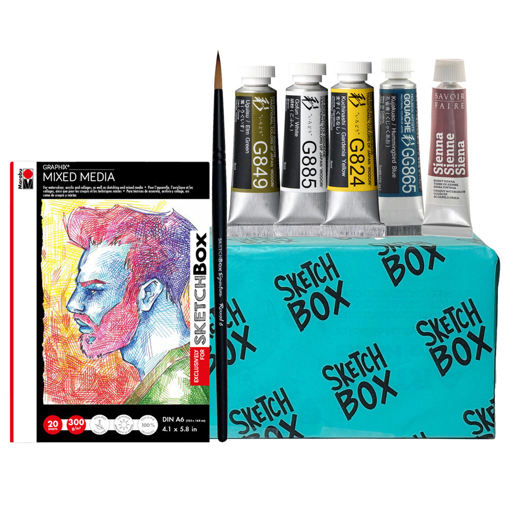 Illustrative Gouache Basic Box – ShopSketchBox