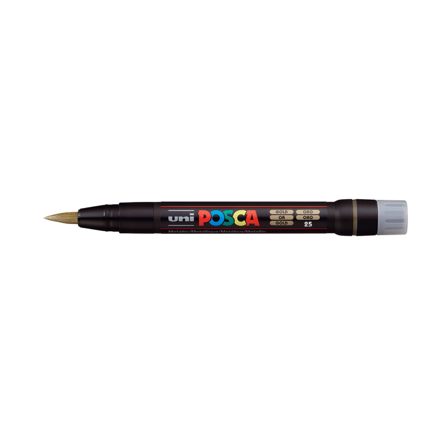 Posca Paint Brush Marker PC-350--Gold