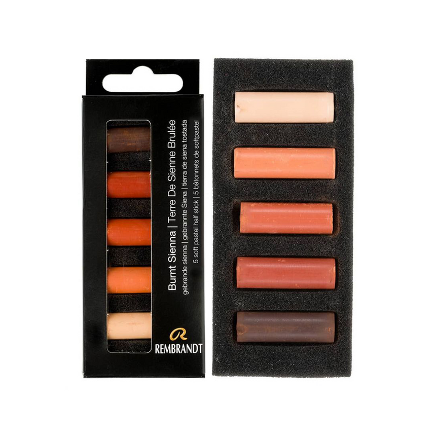 Rembrandt Soft Pastels Set 1/2 stick - Rich Oranges