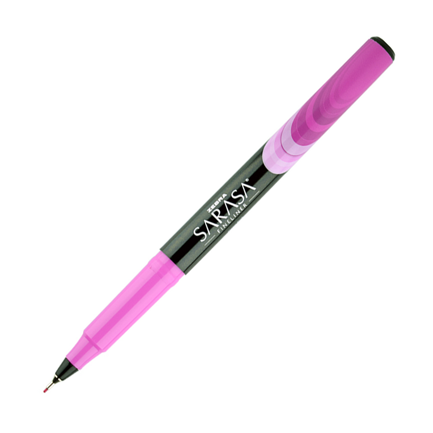 Sarasa Fineliner .8mm Deep Pink