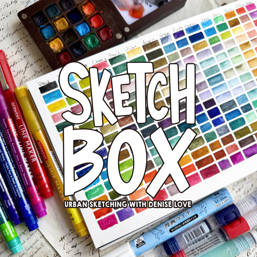 Special Edition Urban Sketching with Denise Love