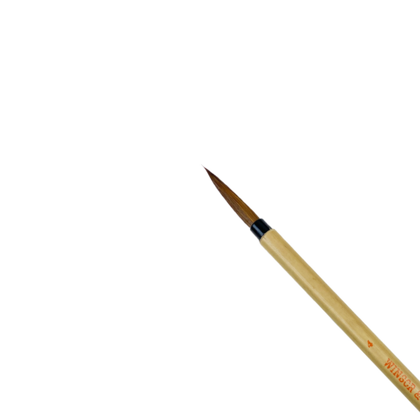 Winsor & Newton Bamboo Brush - Round Size 4