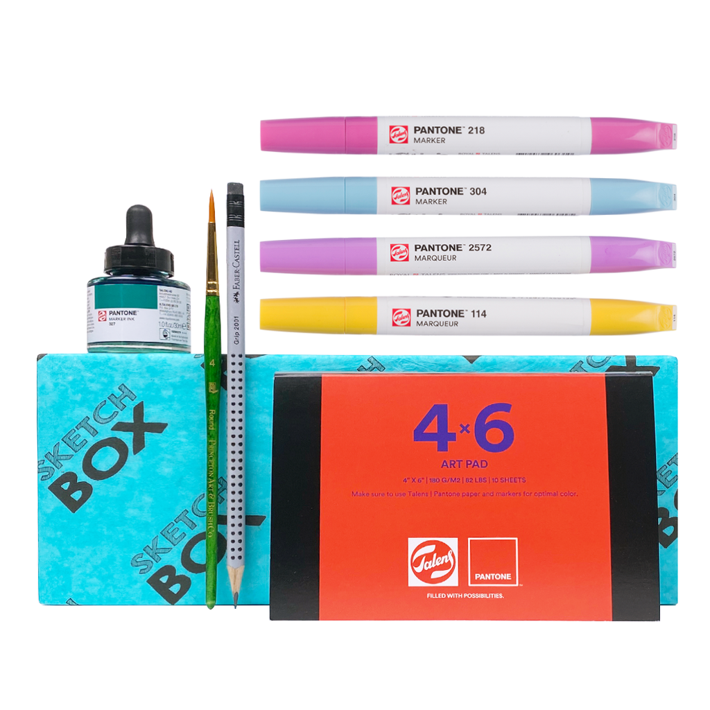 Pantone® x Royal Talens Illustration System Premium Box Pantone® x Royal Talens Illustration System Premium Box
