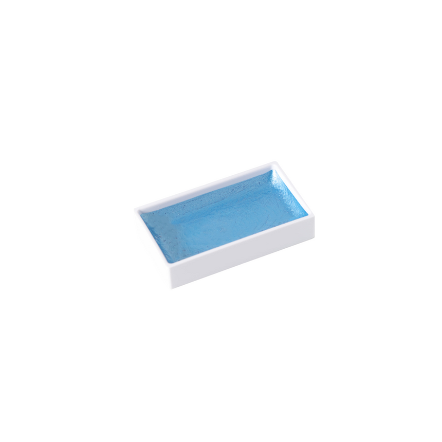 Kuretake Gansai Tambi Watercolor Pan- #762 Pearl Cobalt Blue