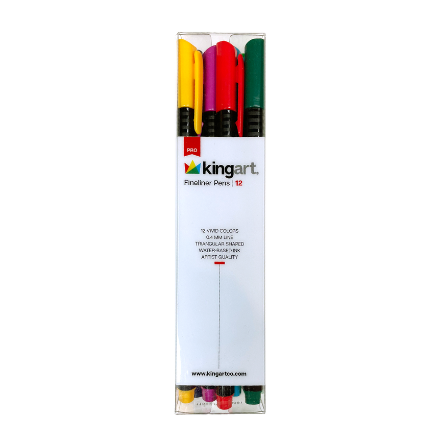 King Art Pro Fineliner Custom-12 Set