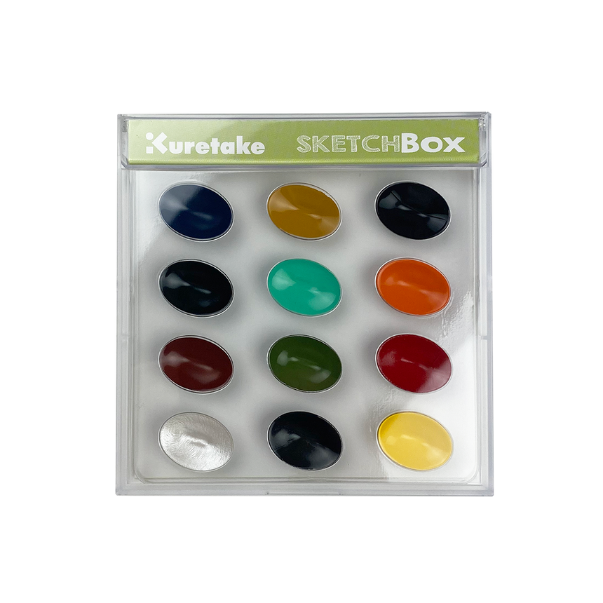 Zig Watercolor Custom Palette 12 colors