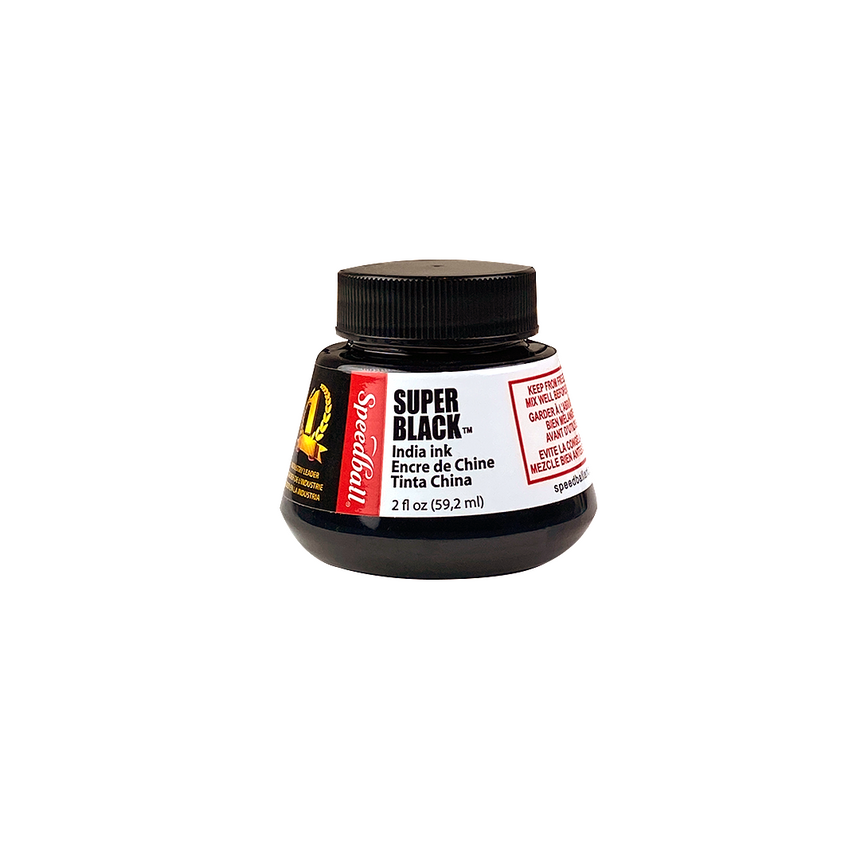 Speedball Super Black India Ink 2oz