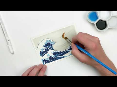 Ink Illustration Premium Ink Box