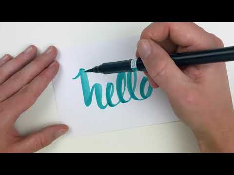Hand Lettering Basic Box - Cool Tones