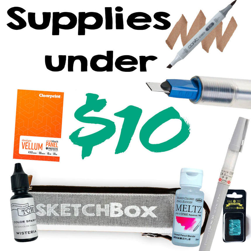 Art Supplies Under $10