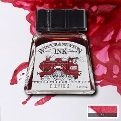 Winsor & Newton Drawing Ink---Deep Red