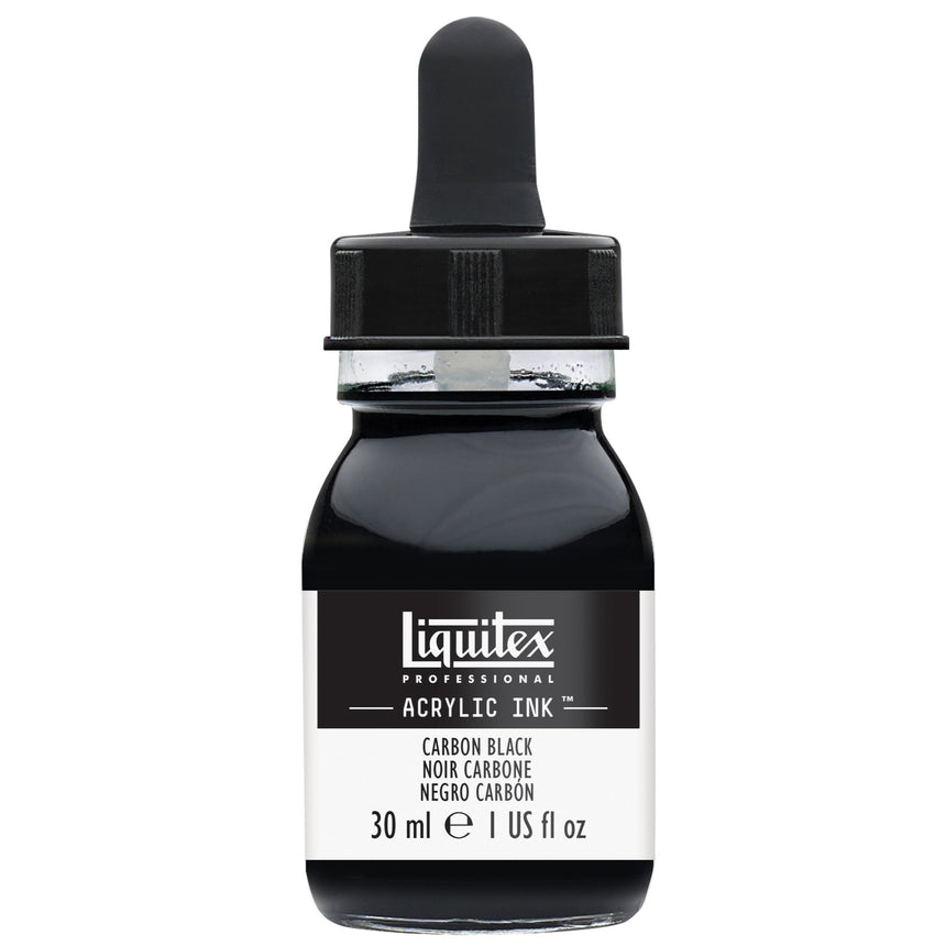 Liquitex  Ink 30ml Jar -  Carbon Black