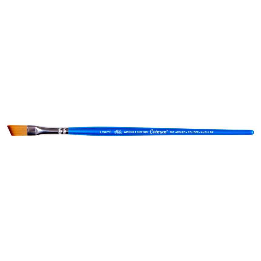 Winsor & Newton Cotman Brush Series 667 Angle Shader 1/4"