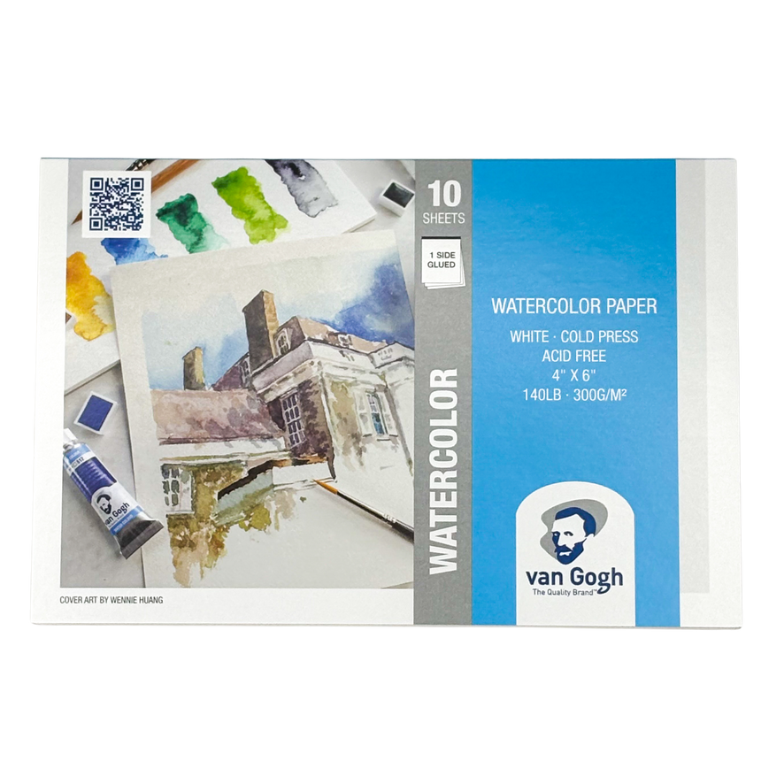 Van Gogh Watercolour Paper  4x6 10 Sheets