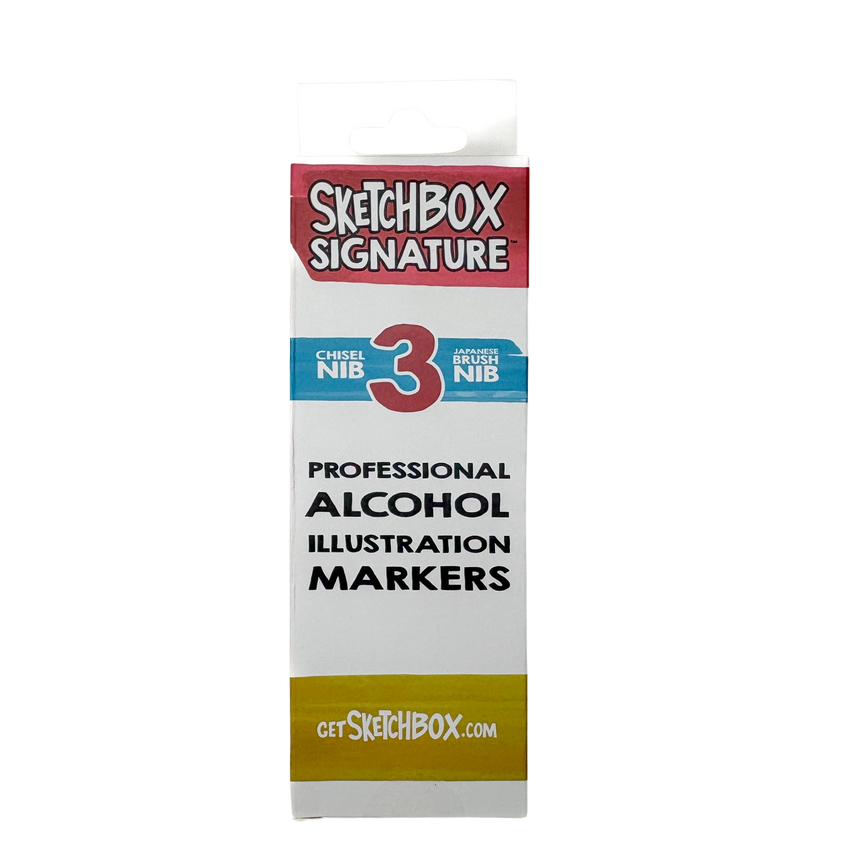 SketchBox Signature Jewel Toned Alcohol Marker Sets