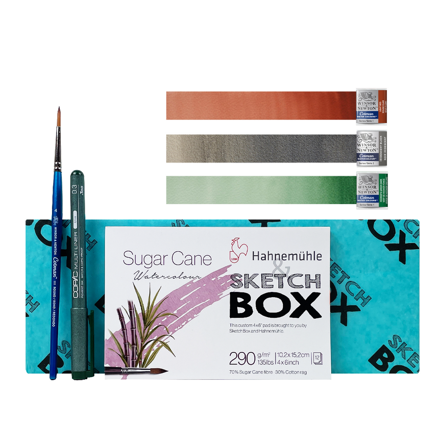 Watercolor Pan Basic Box