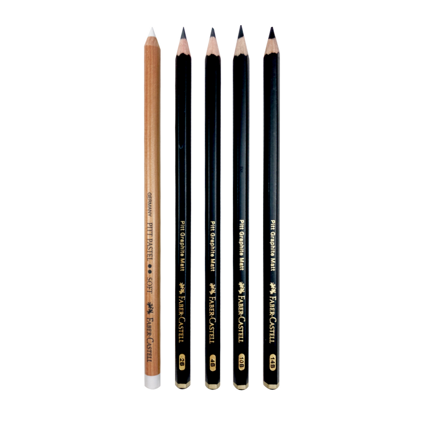 Custom Faber-Castell Matte Graphite Pencil Set