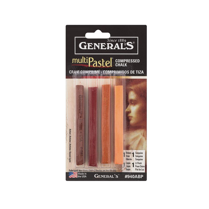 Generals Compressed Pastel Chalk ( Flesh Tone)