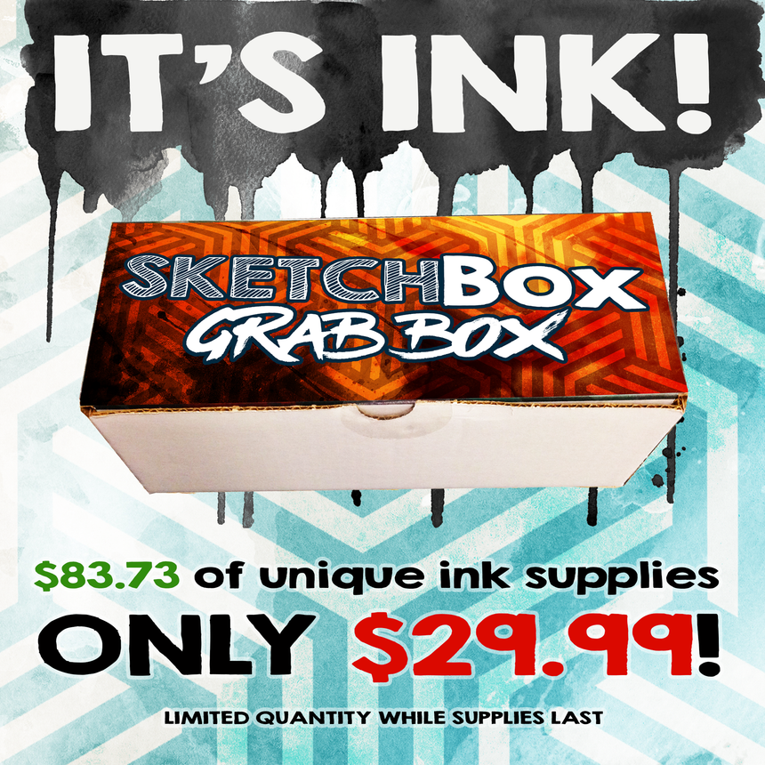 SketchBox Grab Box--Ink Edition