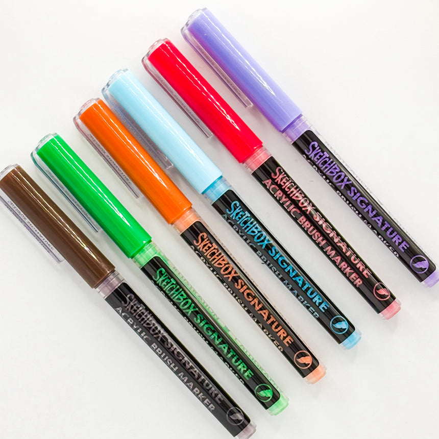 SketchBox Signature Paint Marker- 6 Set