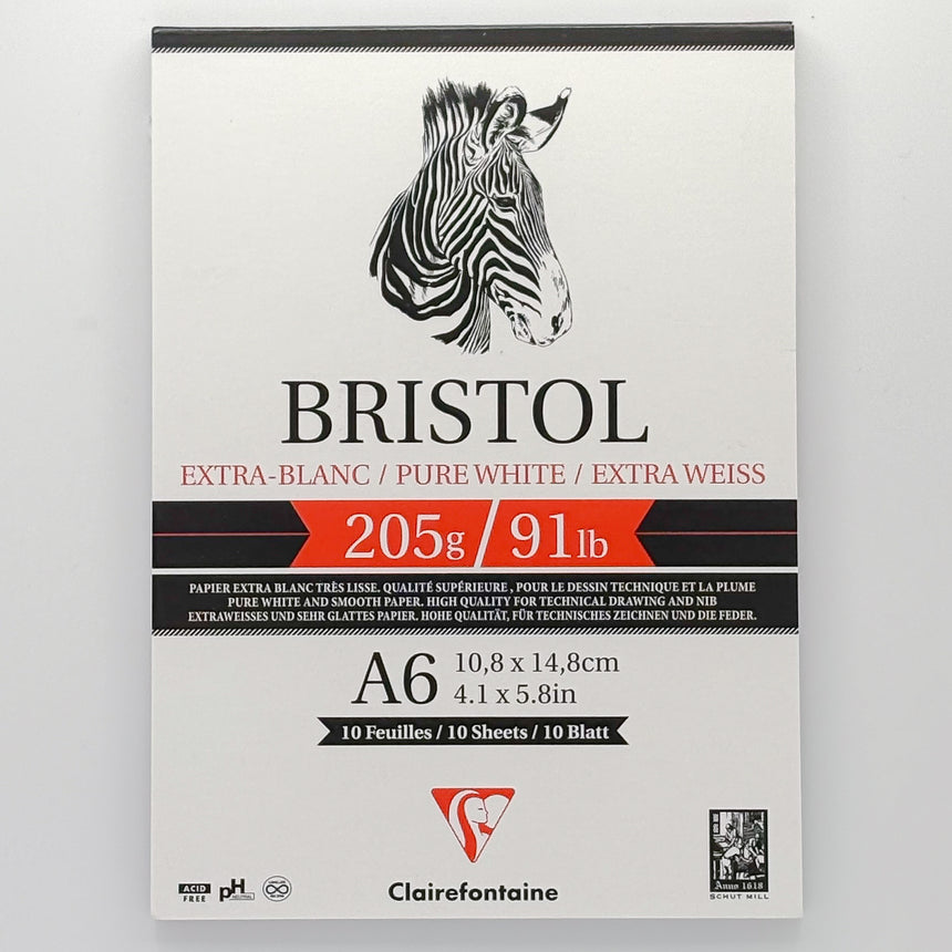 Clairefontaine Bristol Pad Extra White--4x6