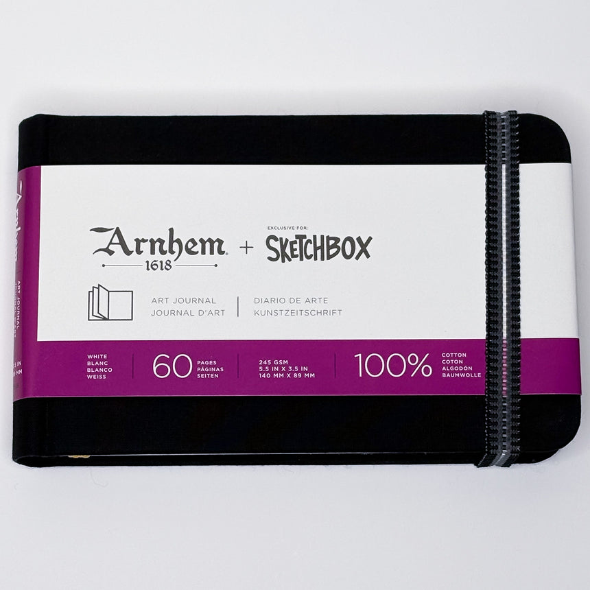 Custom Arnhem 1618 SketchBook--5.5"x3.5" 245 gsm 60 pages