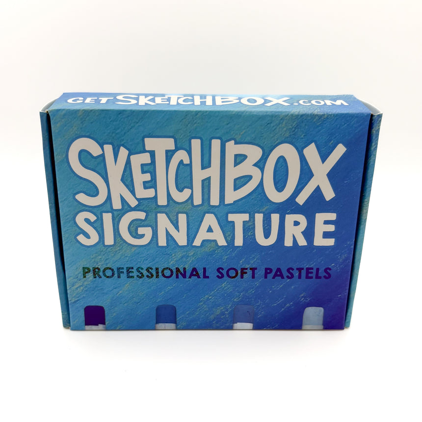 SketchBox Signature Professional Soft Pastels  4-set