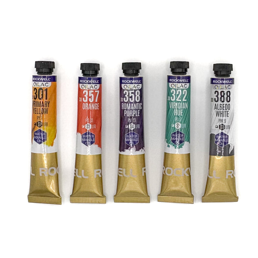 Rockwell 3D Oilac 8ml Paint Sets