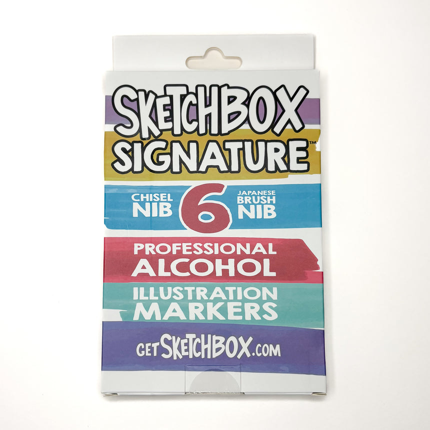 SketchBox Signature Jewel Toned Alcohol Marker Sets