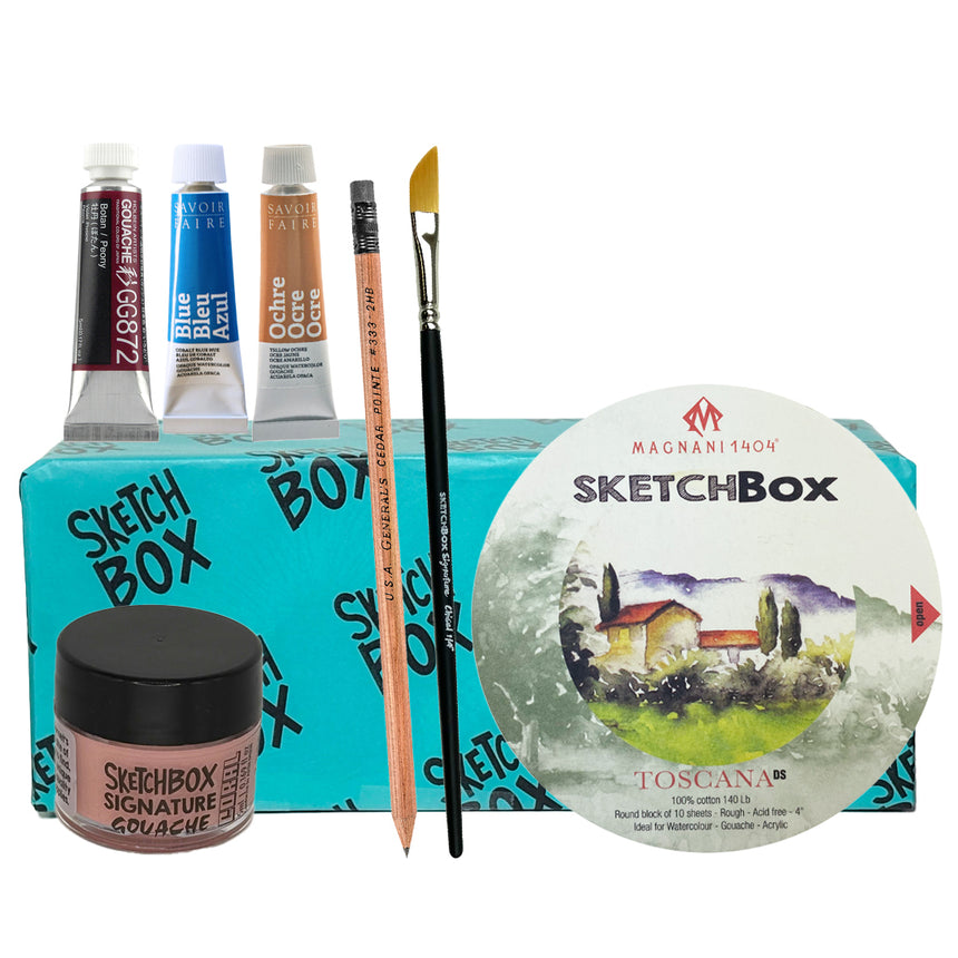 Unique Gouache Basic Box