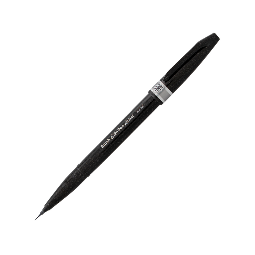 Pentel Arts Micro Brush Tip - Grey