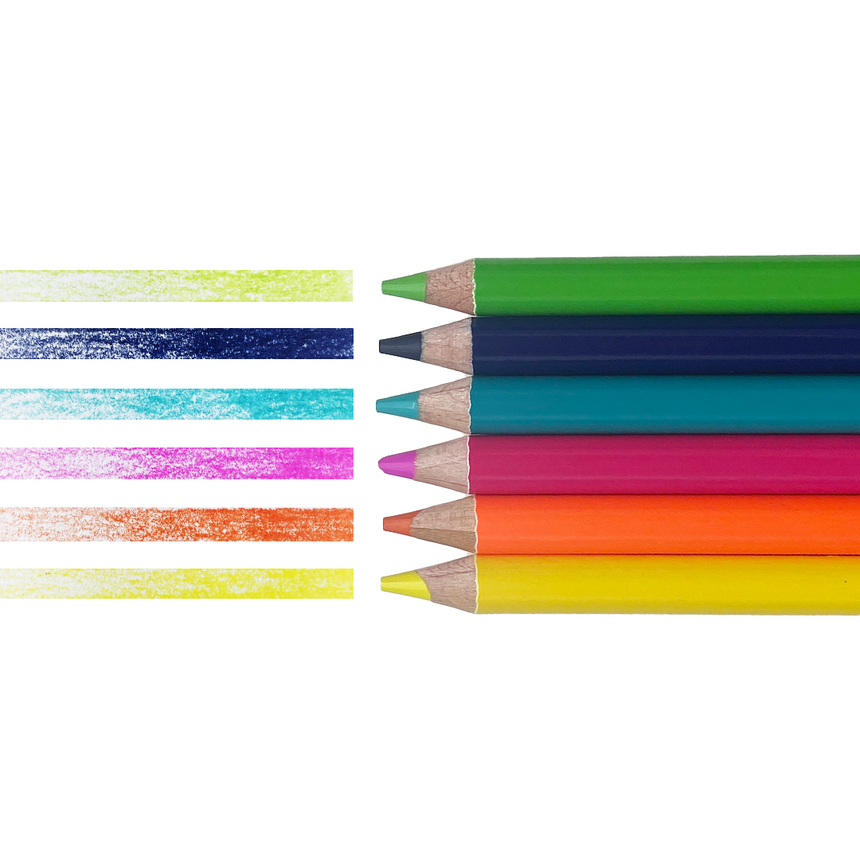 SketchBox Signature Colored Pencil Tin 6 Set