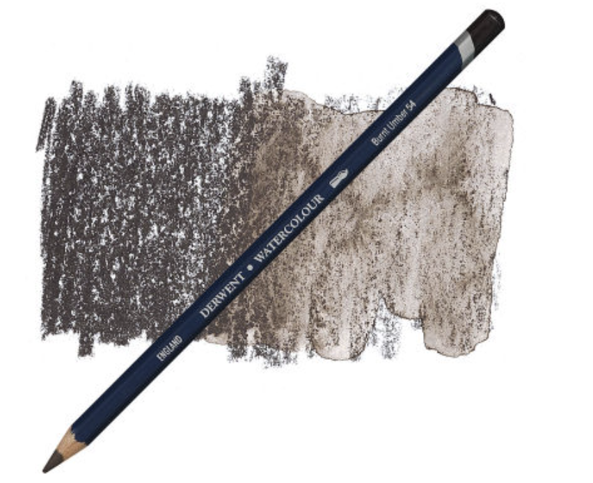 Derwent Watercolor Pencil – Burnt Umber