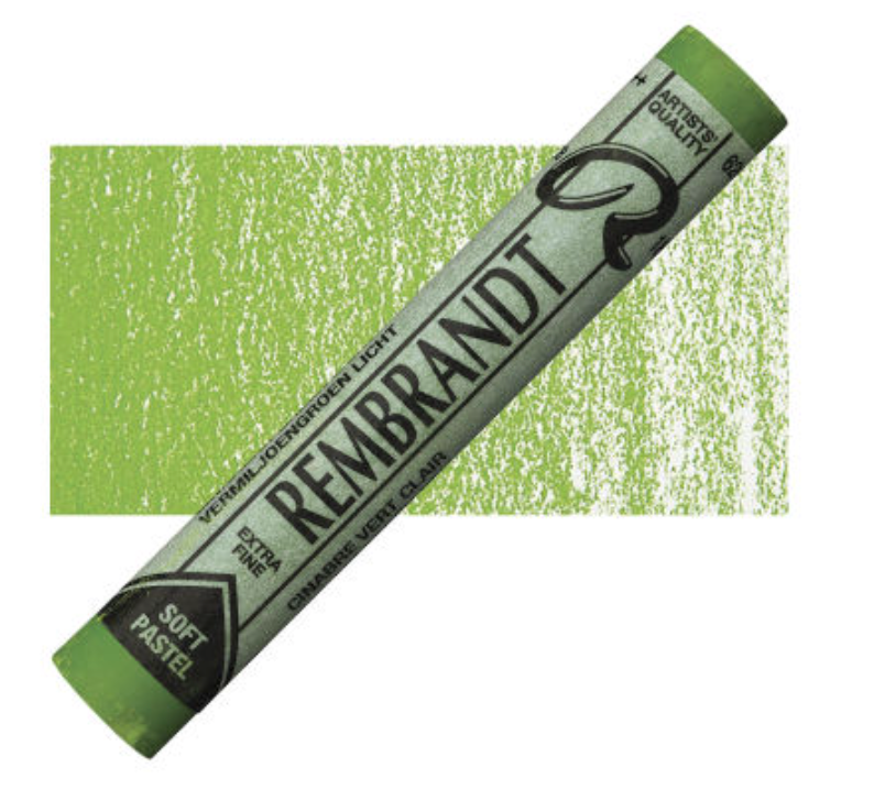 Rembrandt Pastel Stick Cinnabar Green Light 626.9