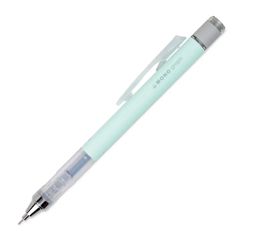 Tombow Mono Graph Mechanical Pencil - Mint Green