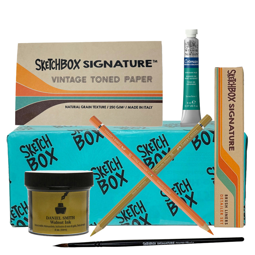 Vintage Mixed Media Premium Box