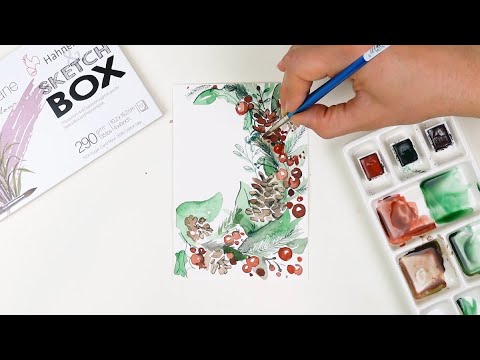 Watercolor Pan Basic Box