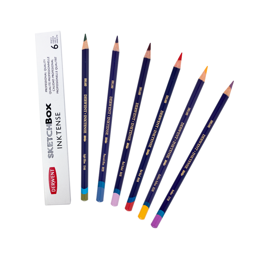 Derwent Metallic Colour Pencils, Set of 6