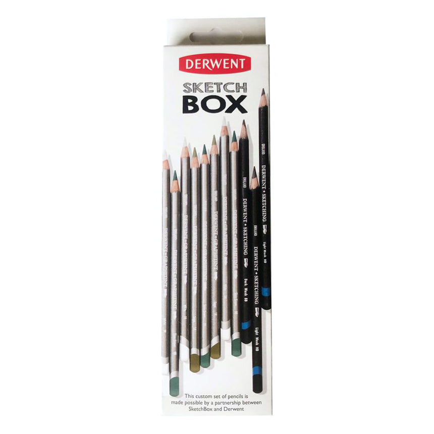 Custom Derwent water-soluble graphite pencil 6-set
