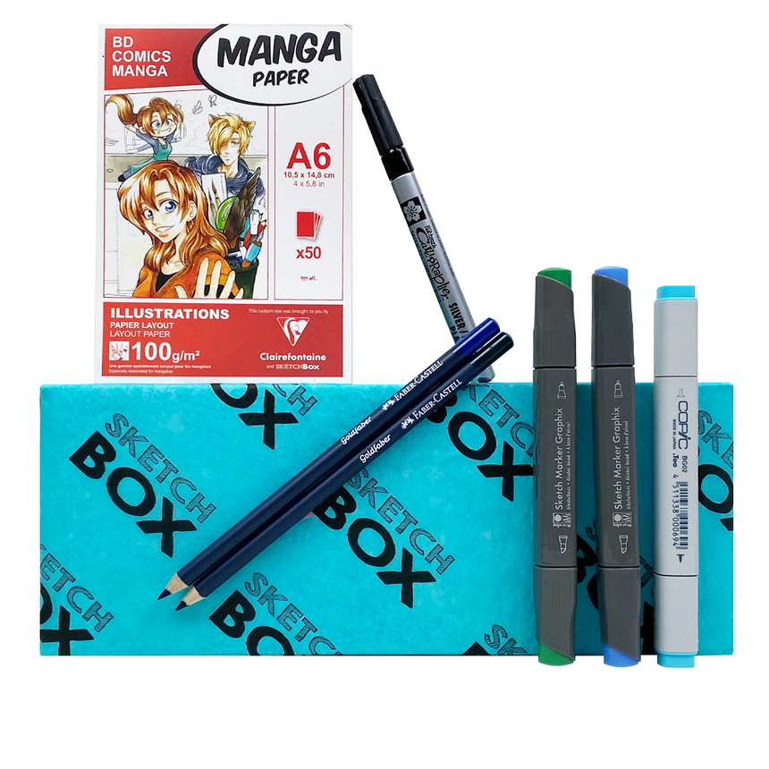 Winter Illustration Marker + Color Pencil Basic Box – ShopSketchBox