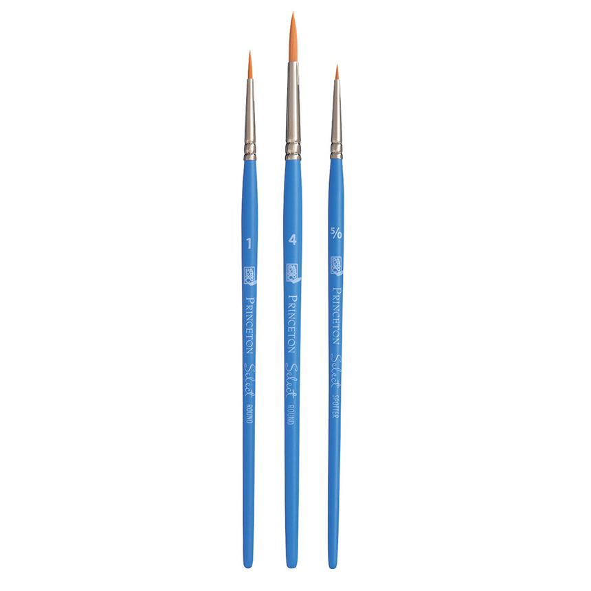 Princeton Select Brush Set - Brush Set No. 1, Set of 3