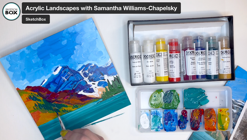 SPECIAL EDITION Acrylic Landscapes