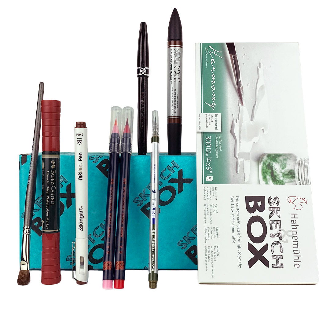 Floral Watercolor Marker Premium Box – ShopSketchBox