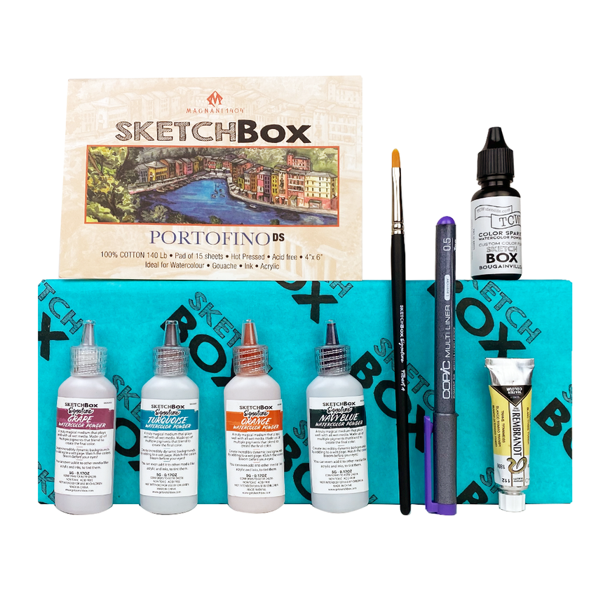 Watercolor Powder Premium Box