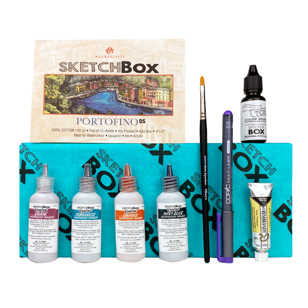 WatercolorSnacks Subscription Box ArtSnacks Review - Doodlewash®