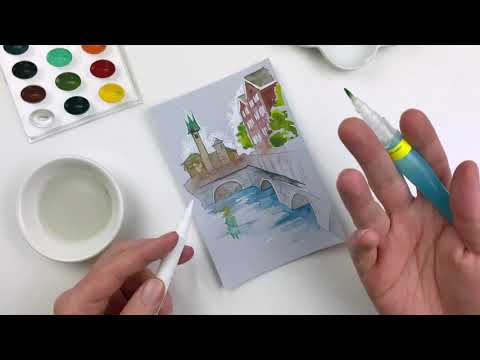 Plein Air Watercolor - Premium